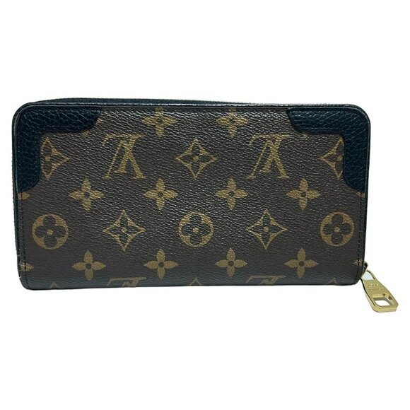 LOUIS VUITTON Zippy Wallet Retiro Noir Monogram -Long Wallet 562-052525 - Picture 2 of 8